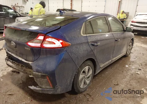 2019 Hyundai Ioniq Hybrid Sel из США, поврежденный, VIN KMHC75LC4KU114294
